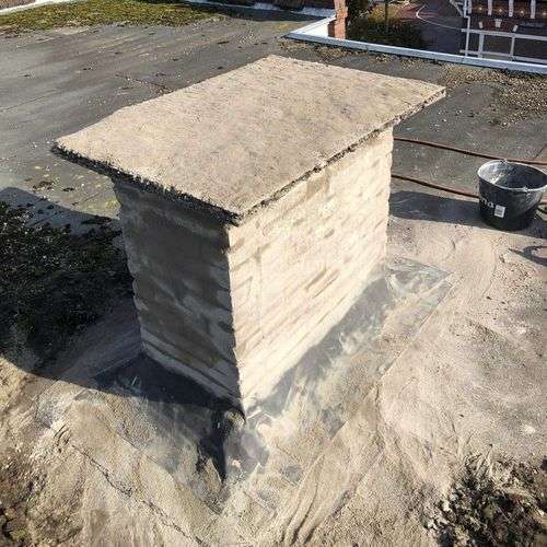 Schoorsteenrenovatie in Kapelle gedaan
